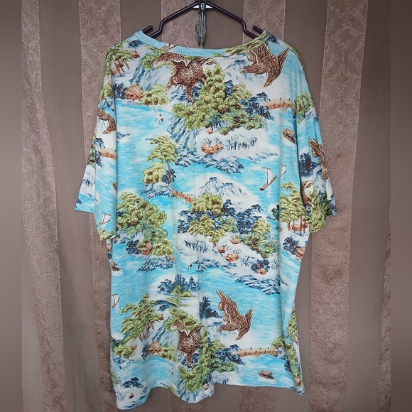 💎 POLO Ralph Lauren Men's Top Tropical Print T-Shirt #0268 - Picture 3 of 14
